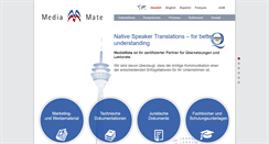 Desktop Screenshot of mediamate.de